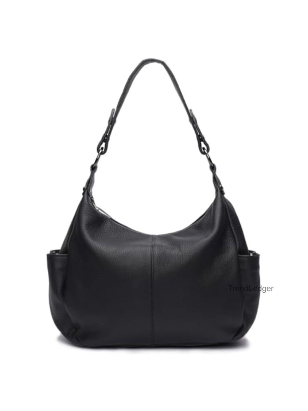 Genuine Leather Hobo Crossbody Bag Adjustable Straps